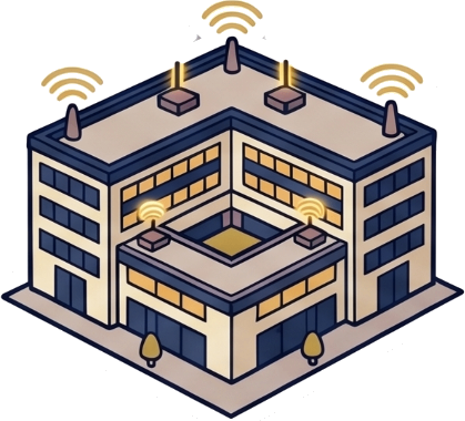 office representing Cisco Meraki